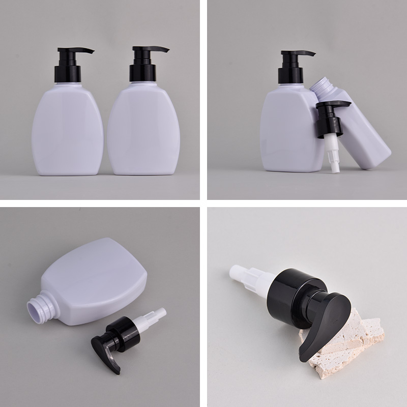 custom shape lotion bottle show