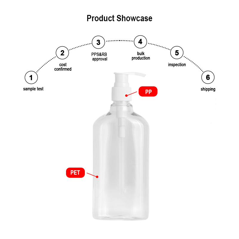 custom shape foam pump bottle